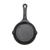 Winco CAST-6 6" Dia Cast Iron Round FireIron Skillet