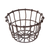 American Metalcraft WBBS 5" Metal Round Wire Basket
