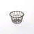 American Metalcraft WBBS 5" Metal Round Wire Basket