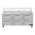 Continental Refrigerator SW72N18-D 72" W Three-Section Six Drawer Sandwich Unit