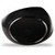 Carlisle 4330603 Plastic Black Square Dinner Plate
