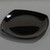 Carlisle 4330603 Plastic Black Square Dinner Plate
