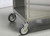 Lakeside 840 21.63" W Stainless Steel 16 Trays Single Door Non-Insulated Tray Delivery Cart