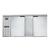 Continental Refrigerator BB69SNSS 69"W Solid Door Refrigerated Back Bar Cooler