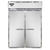 Continental Refrigerator D2RINSS 68.5" W Two-Section Solid Door Roll-In Designer Line Refrigerator