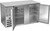 Beverage Air BB58HC-S 59" W Stainless Steel 2 Solid Doors Refrigerated Back Bar Storage Cabinet - 115 Volts