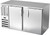 Beverage Air BB58HC-S 59" W Stainless Steel 2 Solid Doors Refrigerated Back Bar Storage Cabinet - 115 Volts