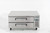 Migali C-CB48-HC 48-1/4"W  One-Section Two Drawer  Competitor Series Refrigerated Equipment Stand/Chef Base
