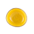 CAC China TUS-TB5-SFL 6 Oz. Sunflower Porcelain Sunflower Triangular Tucson Bowl (3 Dozen Per Case)
