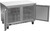 Beverage Air WTF48AHC-FLT 48"W Two Door Stainless Steel Worktop Freezer