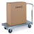 Lakeside 7516 50.5" W Aluminum Single Handle Platform Truck with 6" Casters