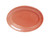 Tuxton CNH-116 Ceramic Cinnebar Oval Platter (1 Dozen)