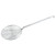 Winco SCF-9 9" W Round Nickel Plated Spiral Wire Skimmer