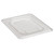 Cambro 80CWC135 Camwear 1/8 Size Clear Food Pan Cover - 6/Case