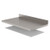 Metro SMW72 Smartlever 30" x 72" Work Surfaces (1) Stainless Steel Work Surfaces Overlay With Backsplash & Duraplast Base