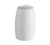 CAC China BST-PS 1.38" Dia. Super White Porcelain Round Embossed Boston Pepper Shaker (4 Dozen Per Case)