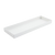 Bon Chef 9517PWHT 2 Qt. Aluminum Pearl White Rectangular Bowl