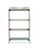 Metro PR48X3 Metromax I Stationary Drying Rack Unit 48"W x 74" 4-Tier