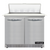Continental Refrigerator D36N10C-FB 36" W Two-Section Two Door Designer Line Sandwich Unit