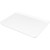 Carlisle 2618FMTQ301 25.62" W x 17.87" D x 1.25" H Rectangular Fiber Glass White Market Tray