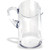 Carlisle MIN544307 74 Oz. Plastic Clear with Handle Mingle Pitcher