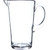 Carlisle MIN544307 74 Oz. Plastic Clear with Handle Mingle Pitcher