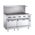 Vulcan EV60SS-10FP-240 60" Electric Restaurant Range - 208 Volts