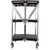 Carlisle SBC203103 Black Cart 40"W x 20-1/2"D x 43-1/4"H