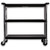 Carlisle SBC203103 Black Cart 40"W x 20-1/2"D x 43-1/4"H
