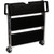 Carlisle SBC203103 Black Cart 40"W x 20-1/2"D x 43-1/4"H