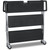 Carlisle SBC203103 Black Cart 40"W x 20-1/2"D x 43-1/4"H