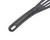 Matfer Bourgeat 112420 ExoGlass 12" L High Temp Slotted Pelton Spatula - Gray