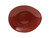 Tuxton GAR-651 Ceramic Red Rock Oval Ellipse Plate (1 Dozen)