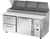Victory VPPD67HC-2 67.13" W Two-Section One Door One Door UltraSpec Series Pizza Prep Table