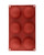 Matfer Bourgeat 257904 Gastroflex Half Sphere Mold 6 Per Sheet 2-3/4" Dia. x 1-3/8"H Half-Spheres Food Grade Silicone