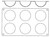 Matfer Bourgeat 257904 Gastroflex Half Sphere Mold 6 Per Sheet 2-3/4" Dia. x 1-3/8"H Half-Spheres Food Grade Silicone
