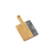 American Metalcraft OWBB9 Wood Olive Wood and Black Marble Square Serving Peel