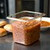 Carlisle 3088513 2.5 Qt. 1/6 Size Capacity Polyether Sulfone Amber Storplus High Heat Hot Food Pan