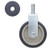 Metro 6MPR Super Erecta Stem Caster Rigid 6" Dia. 1-1/2" Face 400 Lbs. Capacity Polyurethane Flat Wheel Tread
