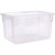 Carlisle 1062407 21 1/2 Gal. Polycarbonate Clear Storplus Food Storage Box