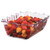 Cambro DC5152 10-1/4"W Clear Rectangle Deli Crock - 6/Case