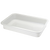 Matfer Bourgeat 510535 23-3/4"W White Rectangle Polyethylene Dough Container