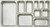Winco SPJM-202 Steam Table Pan 1/2 Size