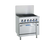 Imperial IR-48BR-XB-126 NG 48" Natural Gas Pro Series Restaurant Series Range Match - 155,000 BTU
