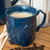 Dinex DX500050 Fenwick 8 oz Dark Blue Insulated Mug - 48/Case