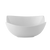 CAC China BTF-B7 32 Oz. Super White Porcelain Rectangular Butterfly Bowl (3 Dozen Per Case)