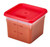 Cambro 6SFSPP190 6 qt Translucent Square Food Container