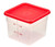 Cambro 6SFSPP190 6 qt Translucent Square Food Container