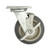 Metro C6Dba Super Erecta Dolly Plate Caster Swivel-Brake 6" Dia. 2"W Face High-Modulus Donut 400 Lb. Capacity