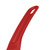 Matfer Bourgeat 112422 ExoGlass 12" L High Temp Slotted Pelton Spatula - Red